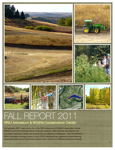 WSU Arboretum Fall Report 2011